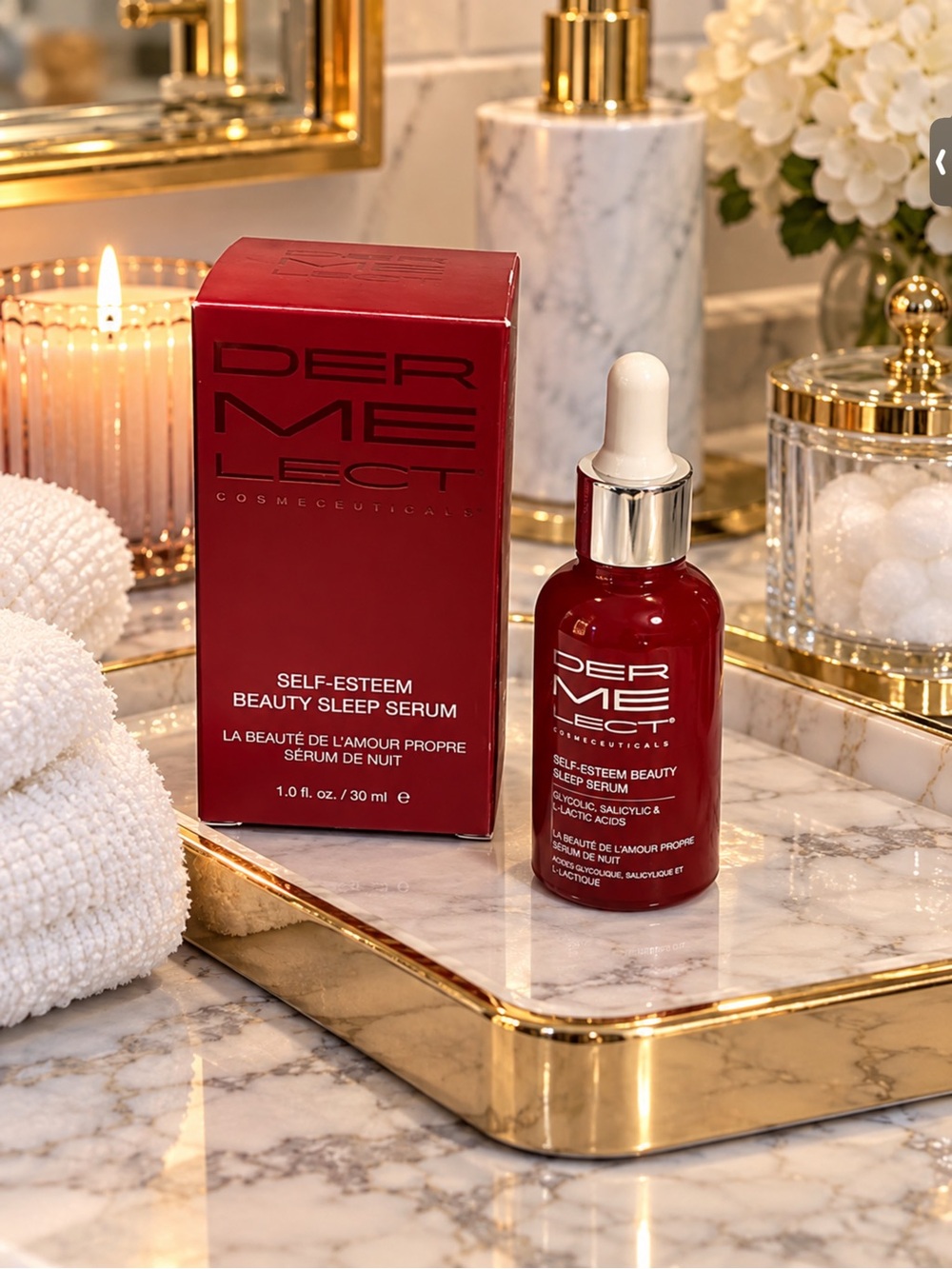 Dermelect Self-Esteem Beauty Sleep Serum —